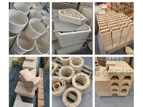 Special Shaped High Alumina Bricks in Rongsheng Factory