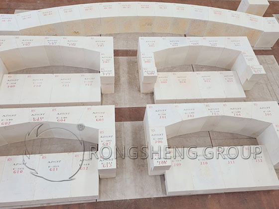 Glass Kiln AZS Refractory Bricks